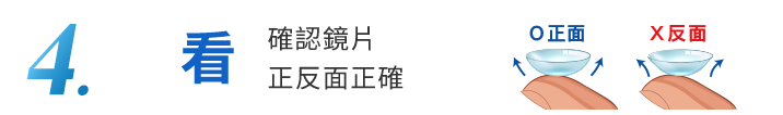 教學4-確認鏡片正反面正確